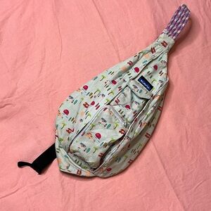 Kavu Multicolor Sling Bag with Playful Design